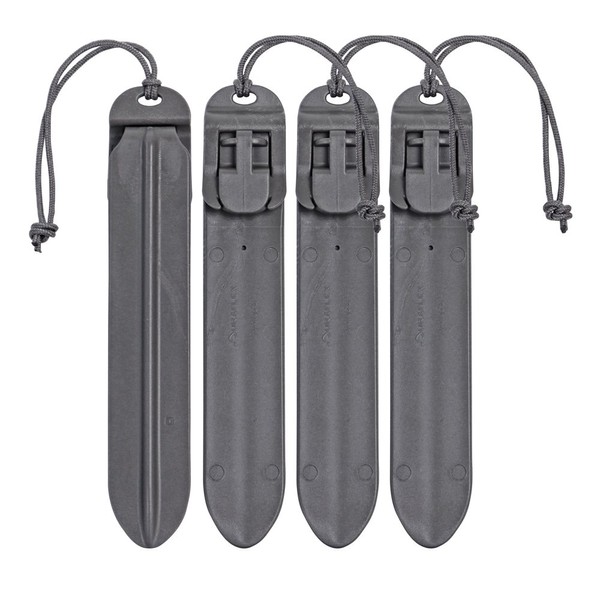 VANQUEST 5" MOLLE Sticks (4 Pack) (Wolf Gray)
