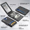 umoven Wallet for Men - with Money Clip Slim Leather