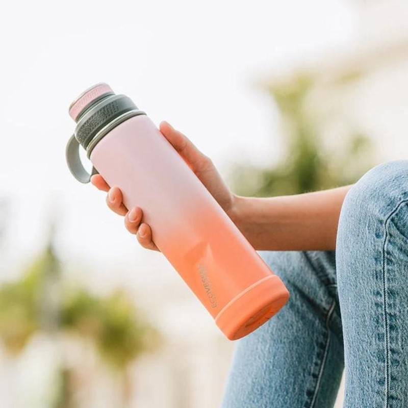 EcoVessel Boulder Triple Insulated Bottle 709ml, Galactic Ocean