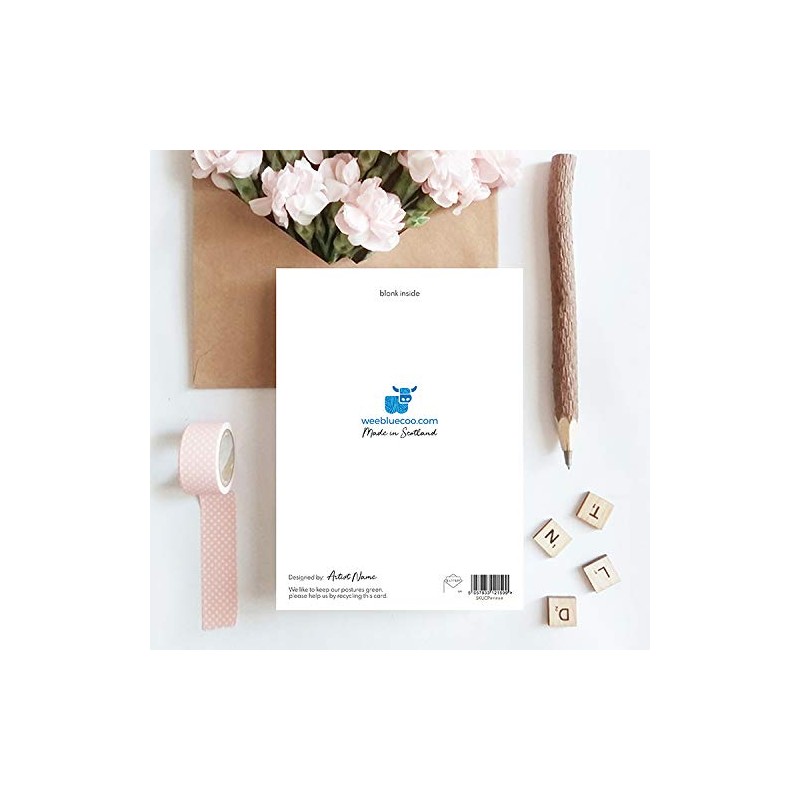 Wee Blue Coo Thank You Rainbow Origami Birds Sealed Greeting