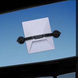 Starlink Mini Car Sunroof Suction Cup Mount, Car Sunroof and Rear Window Mounting Kit for Starlink Mini Antenna, Portable Mount, Tested for Stable Installation During Driving