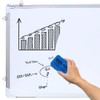 ANSIO Whiteboard Pens, Whiteboard Markers Set with Magnetic Eraser, White