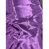 Premium Bridal Wedding Satin Charmeuse Fabric (Plum), 60 Yards