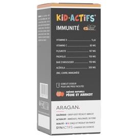 Aragan Synactifs KidActifs Immunity Syrup 125 ml