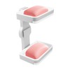 KlaroSpace Bathroom Soap Dish with Drain, 5 kg Load Capacity,