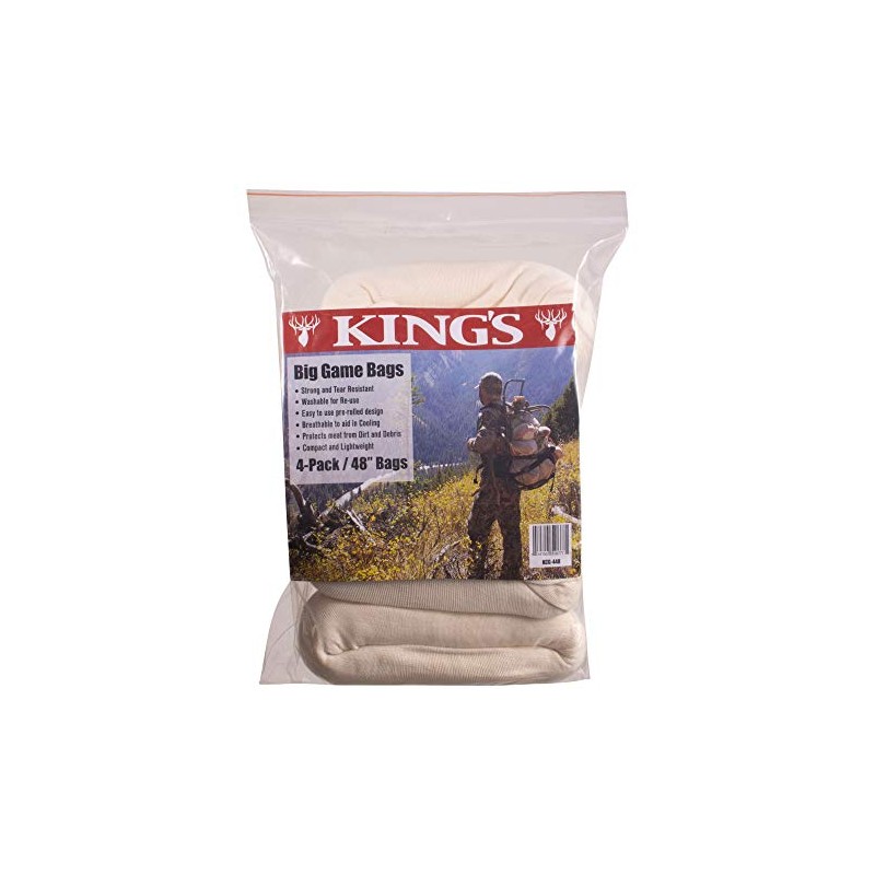 King's Camo Regular Size Big Game Bag 4-Pack