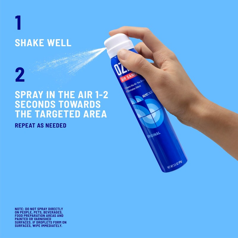 Ozium Air Sanitizer & Odor Eliminator for Homes, Cars, Offices