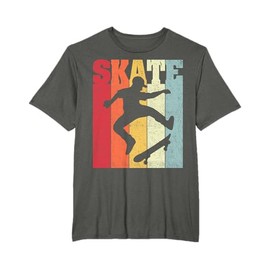 Skate skateboarder Skateboard regalo retrò Maglietta