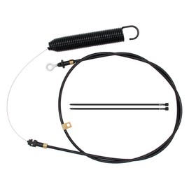 HAKATOP GY22387 PTO Control Push Pull Cable Fit for John Deere D100 D105 D110 D120 D125 D130 E100 E110 E120 L105 L107 L110 L111 X106 X127 X145 S100 S220 107S Lawn Mower Deck Engagement Clutch Cable