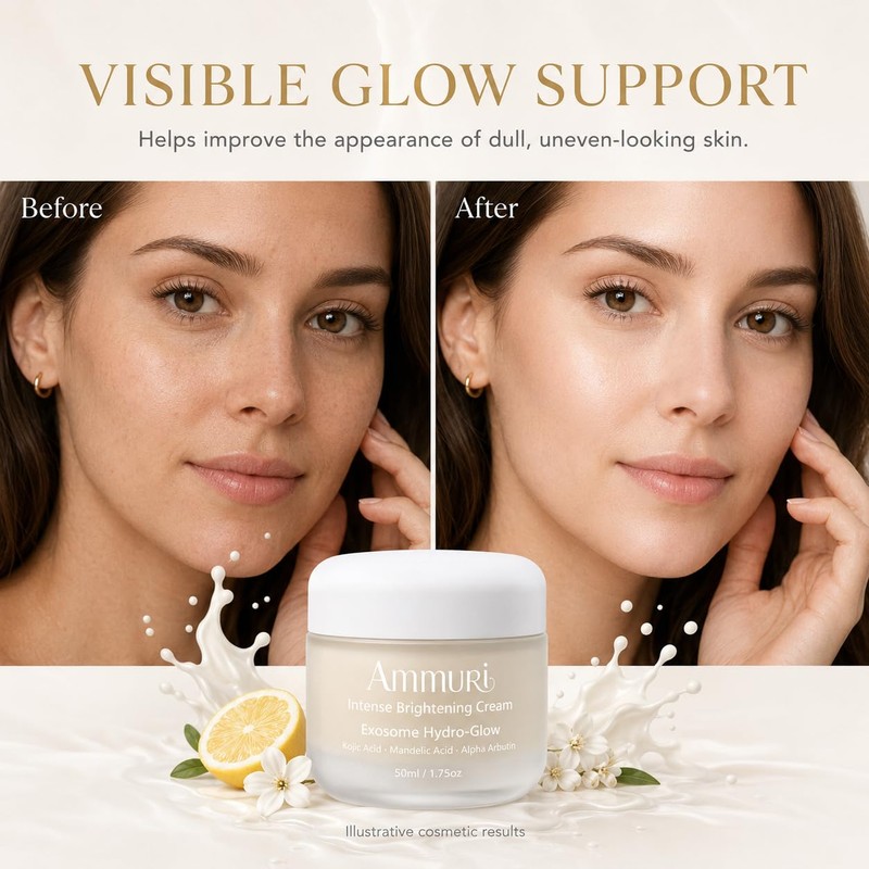 Ammuri Intense Brightening Cream with Exosome Technology - Kojic Acid,