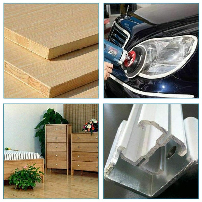 POWERTOOL Sanding Discs, 20PCS 150/6inch Sander Paper Discs, Dustless Hook-and-Loop