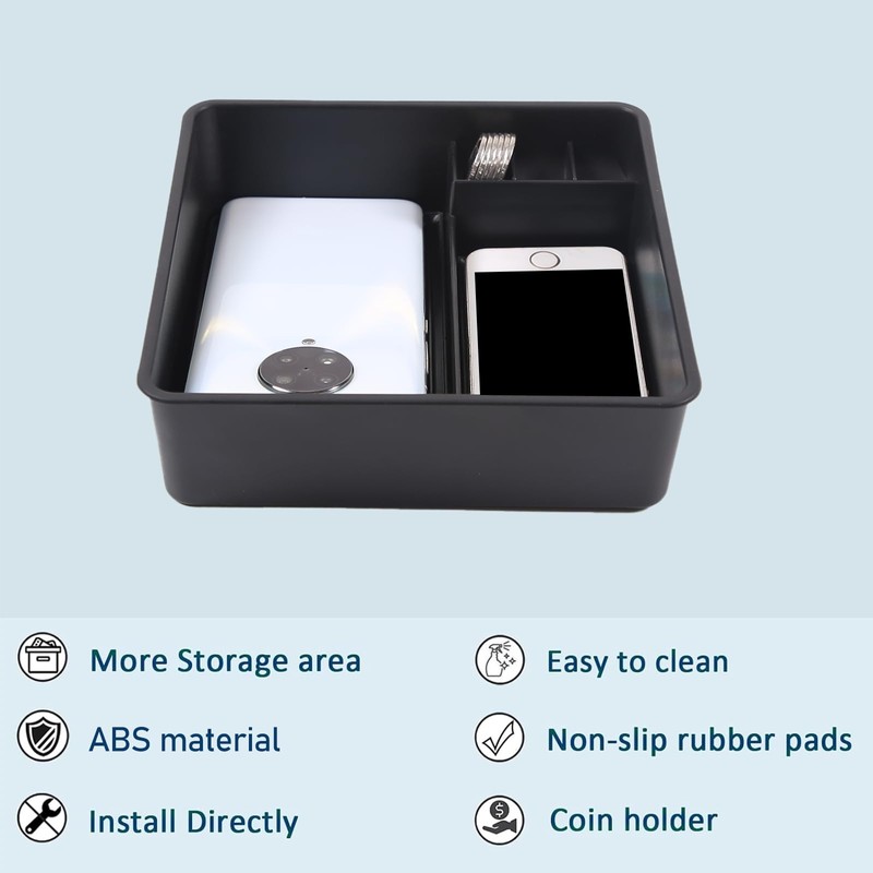 PIUGILH Center Console Storage Box Compatible with Land Rover Range