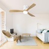 Donext 52" Flush Ceiling Fan Indoor, 3-Timer with Quiet Energy
