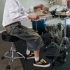 Seteol Heavy Duty Drum Throne 330 lbs, Saddle Drum Stool