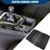 Hihaha Center Console Covers for Peugeot/Inner/Durable / 1 Pair Black