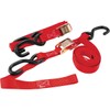 BikeMaster Tie Down with Integrated Soft Hook, Red