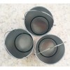 Greenbrier 3pc VALENTINE HEARTS Mini Tin Bucket Pail LOT/SET of