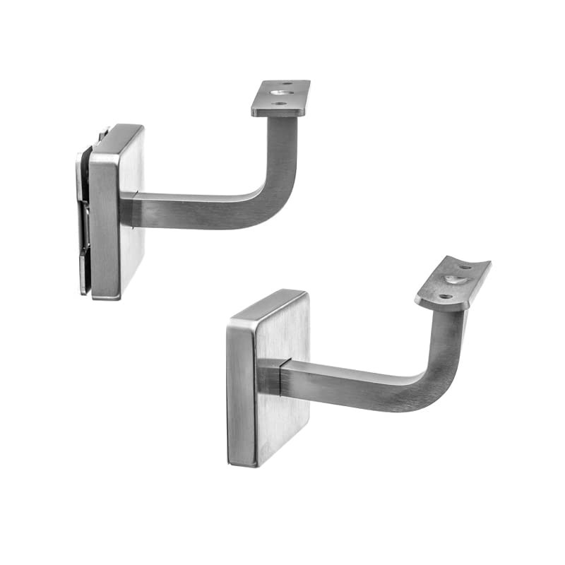 Cosch Edelstahl VKT Handrail Support V2A Polished with Support Plate