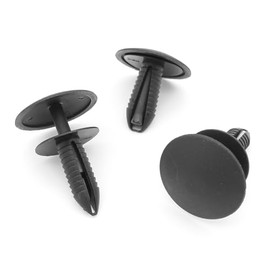 VVO Fasteners Plastic Windscreen Cowl or Scuttle Panel Clip, Black (Pack of 10)