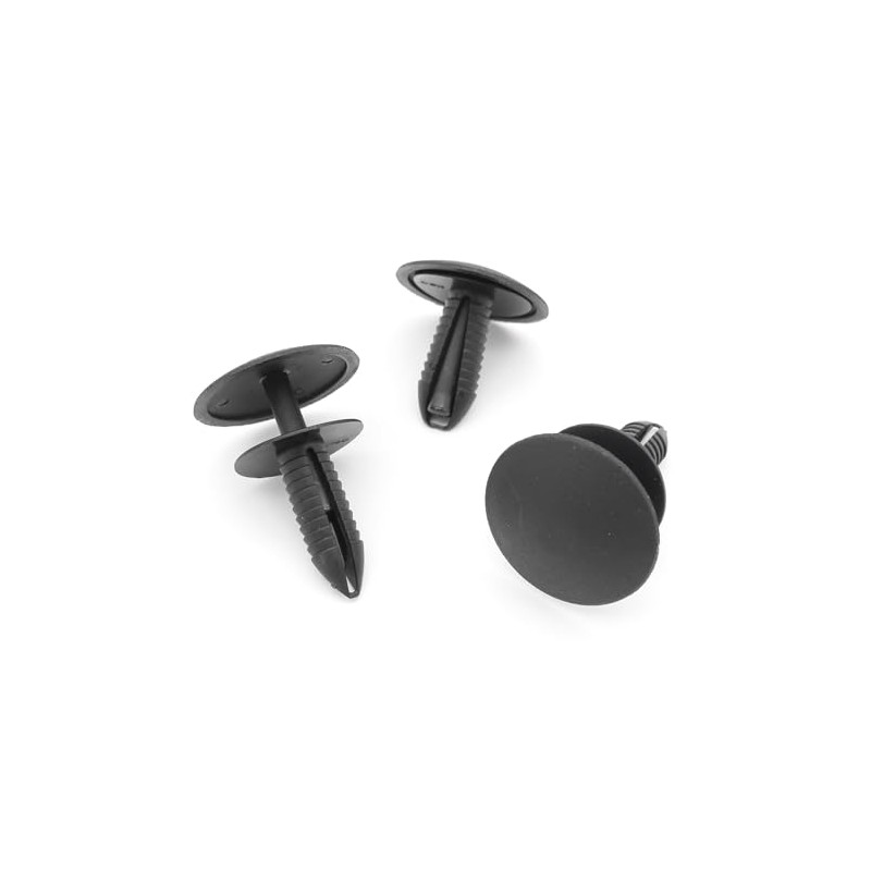 VVO Fasteners Plastic Windscreen Cowl or Scuttle Panel Clip, Black