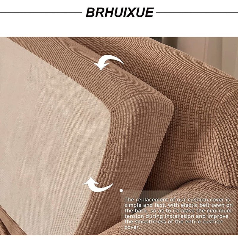 Seat Seat Cushion Covers High Stretch Individual Sofa Slipcovers L