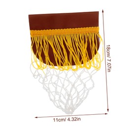 Totority 6pcs Durable Pool Table Pocket Liners Billiard Drop Ball Net for Snooker and Pool Games Easy Installation Capacity Storage Basket for Billiard Balls for Sports Teams and Schools