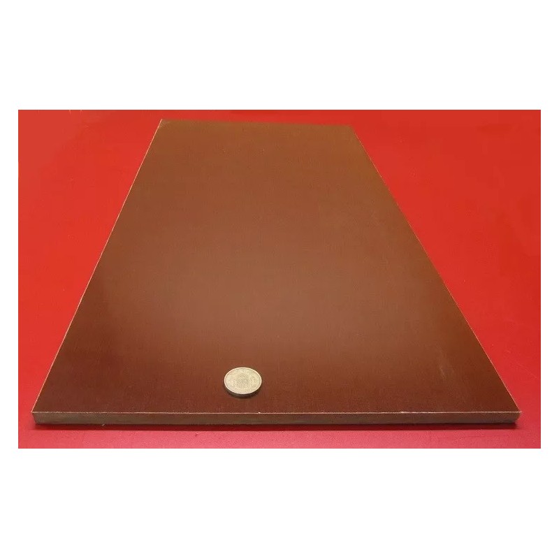 Micarta Canvas Phenolic CE Sheet .375" (3/8") Thick x 12"