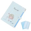 1 Pcs Cute Cartoon Plastic A4 Expanding File Folder Pockets