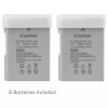 For Nikon 2x Kastar Battery for Nikon EN-EL14a D3100 D3200