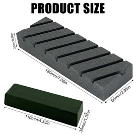 lapping stone with 180 grit, diamond flattening stone, lapping plate, double-sided dressing block, damaged sharpening stone, fixing and reshaping, grinding stones for 100-8000 water grinding stones