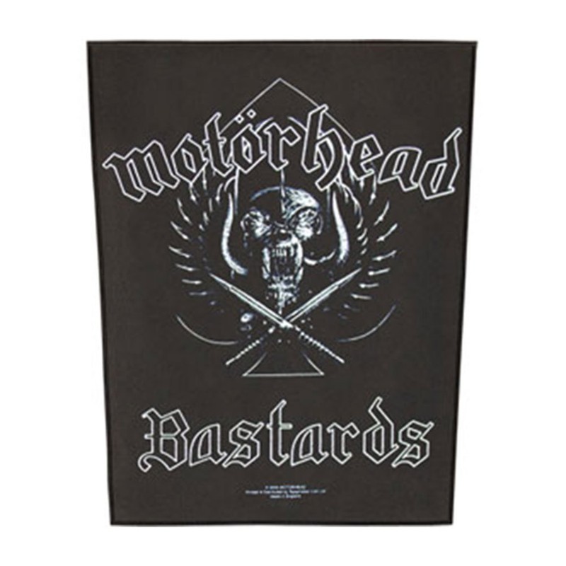 MOTÖRHEAD RÜCKENAUFNÄHER / BACKPATCH # 2 BASTARDS