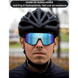 BangLong Sports Sunglasses for Men Women,UV400 Protection Baseball Sun Glasses TR90 for Running Cycling Baseball Fishing