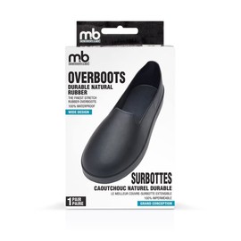 Moneysworth & Best Snow Guard Overboot, Large, Black (Women's Size 9-10, Men's 7-8)