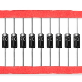 (Pack of 100 Pieces) Chanzon 1N4001 Rectifier Diode 1A 50V DO-41 (DO-204AL) Axial 4001 IN4001 1 Amp 50 Volt Electronic Silicon Diodes