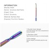 Rainbow Stainless Steel Nail Cuticle Pusher Double Ended Cuticle Remover