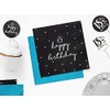 partydeco.pl serviettes, Happy Birthday, 33 x 33 cm, 1 pack
