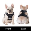 Funfox Dog Harness Medium, No Pull Vest Harness with 2