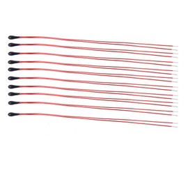10 Pieces 1 Carat / 5 Carat / 10 Carat Ohm MF52B NTC Thermistor Resistors High Sensitivity with 60 mm Lacquer Wire Temperature Sensor (10 K)