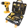 Drill Set, Tool Kit with 8V Power Cordless Drill, Household