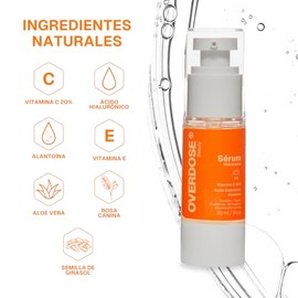 OVERDOSE | Serum facial día | Rutina Skin care | Vegano | Vitamina C | Todo tipo de piel