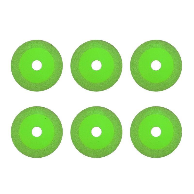 6Pcs Glass Cutting Disc Ultra Thin Saw Blade Wheel Grinding