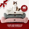 blunique Cat Beds for Indoor Cats - Cute Cat Couch