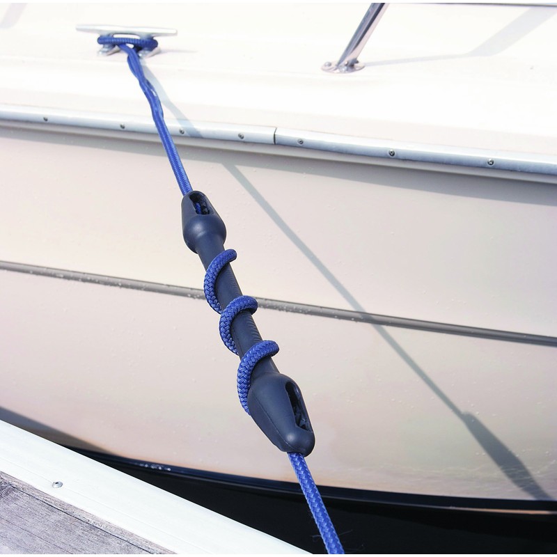 Dock Edge + Inc. 3/8-7/16-Inch Boat Mooring Snubber (10-12 mm),Black