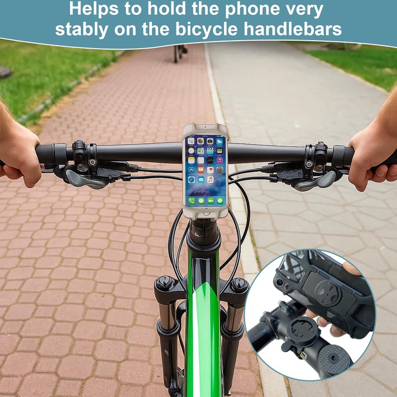 1pcs 360° Rotation Mounts for Bikes, Adjustable Bike Mount, Universal