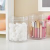STORi Bella Tall Scrunchie Holder | Stackable Clear Plastic Container