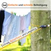 VON STEINEICH Automatic Camping Washing Line [10 m] Automatic Roll-Up