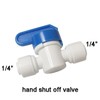YZMSZ Push to connect water Filtration line tube pipe fittings,
