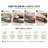 1pc/2pcs/3pcs Dustproof Under Bed Storage Box with Reinforced Handles for