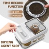 Olimingse Bread Box For Kitchen Countertop, Airtight Bread Storage Container,