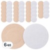 Good Nation Men's Solid Nipple Band White 10p + Skin 10p Set, 6 Sets / 굿네이션 남성용 견고한 니플밴드 화이트 10p + 스킨 10p 세트, 6세트